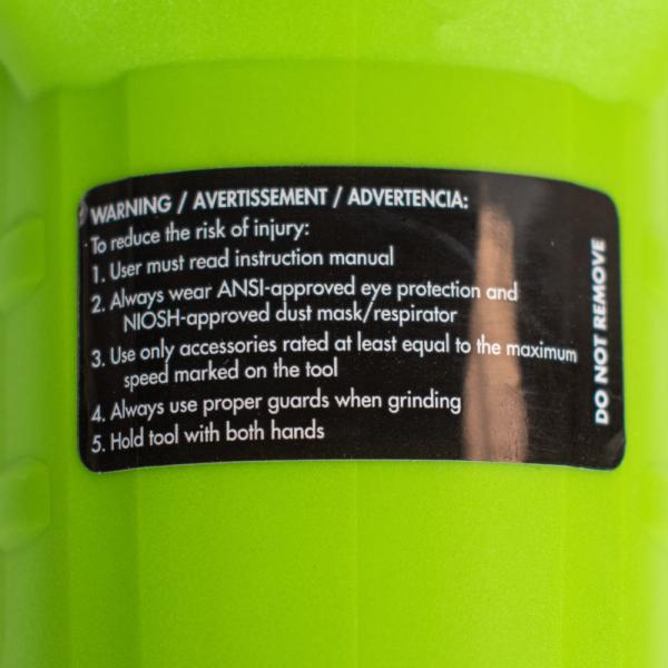 Angle Grinder, 4-1/2 in